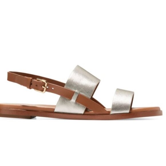 KENETH COLE SANDALS SIZE 11 - Flynn Leather Slingback Women - Picture 2 of 3